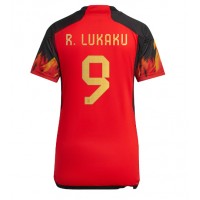 Belgien Romelu Lukaku #9 Hjemmebanetrøje Dame VM 2022 Kortærmet